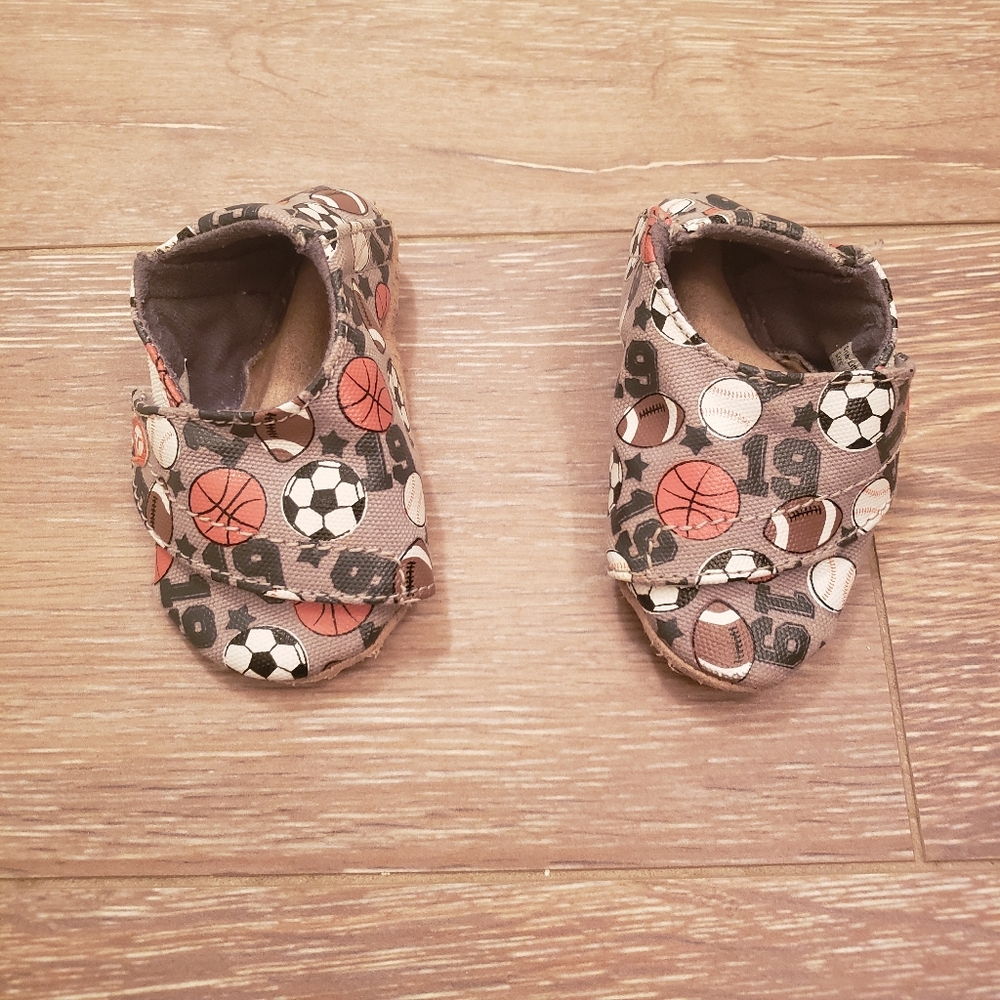 Stride Rite Sports-Themed Baby Soft Soles, 1.5M